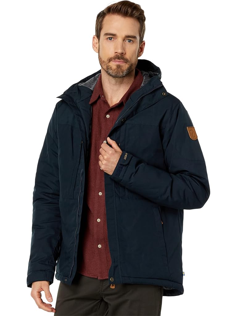 Navy Fjällräven Skogso Padded Jacket