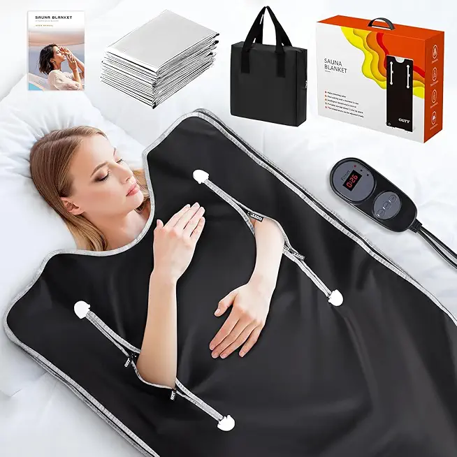 Infrared Sauna Blanket-Sauna Blanket for Home Use, Portable...
