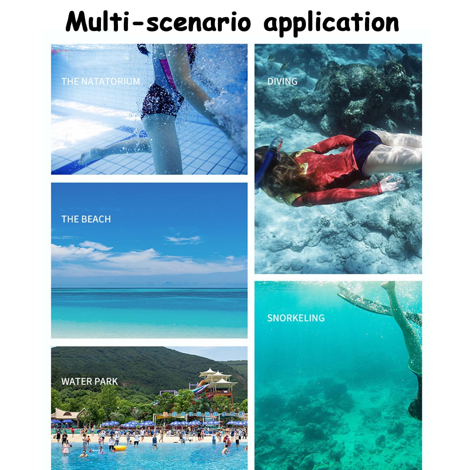 Scooter Submarino de 500W, Vehículo Eléctrico de Propulsión para Buceo con 2 Velocidades y Batería de 24V 10Ah - Hélice Acuática para Profundidades de 20M para Snorkel, Natación y Aventuras Marinas