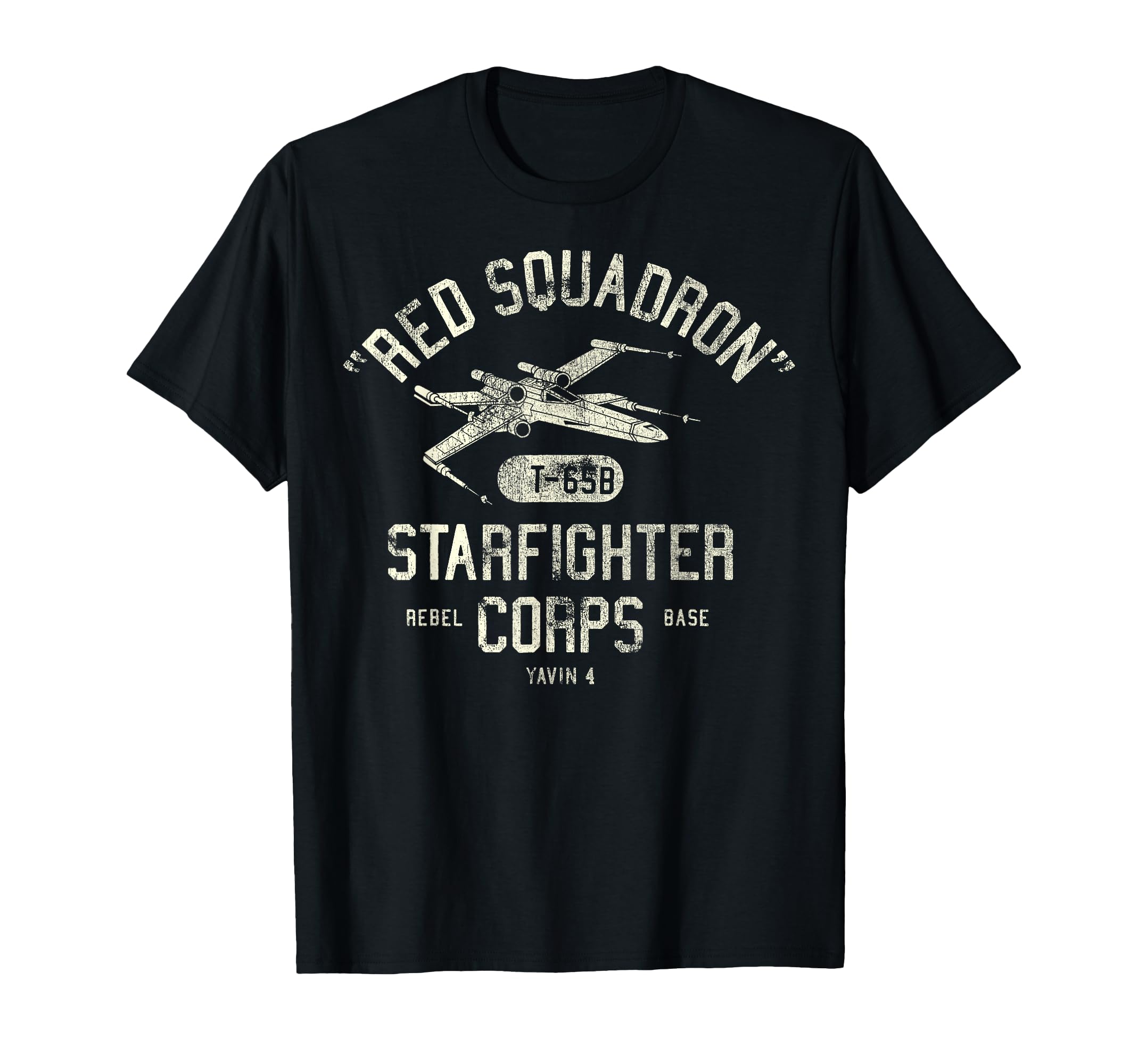Rebel X-Wing Starfighter Corps Collegiate Disney+ T-Shirt