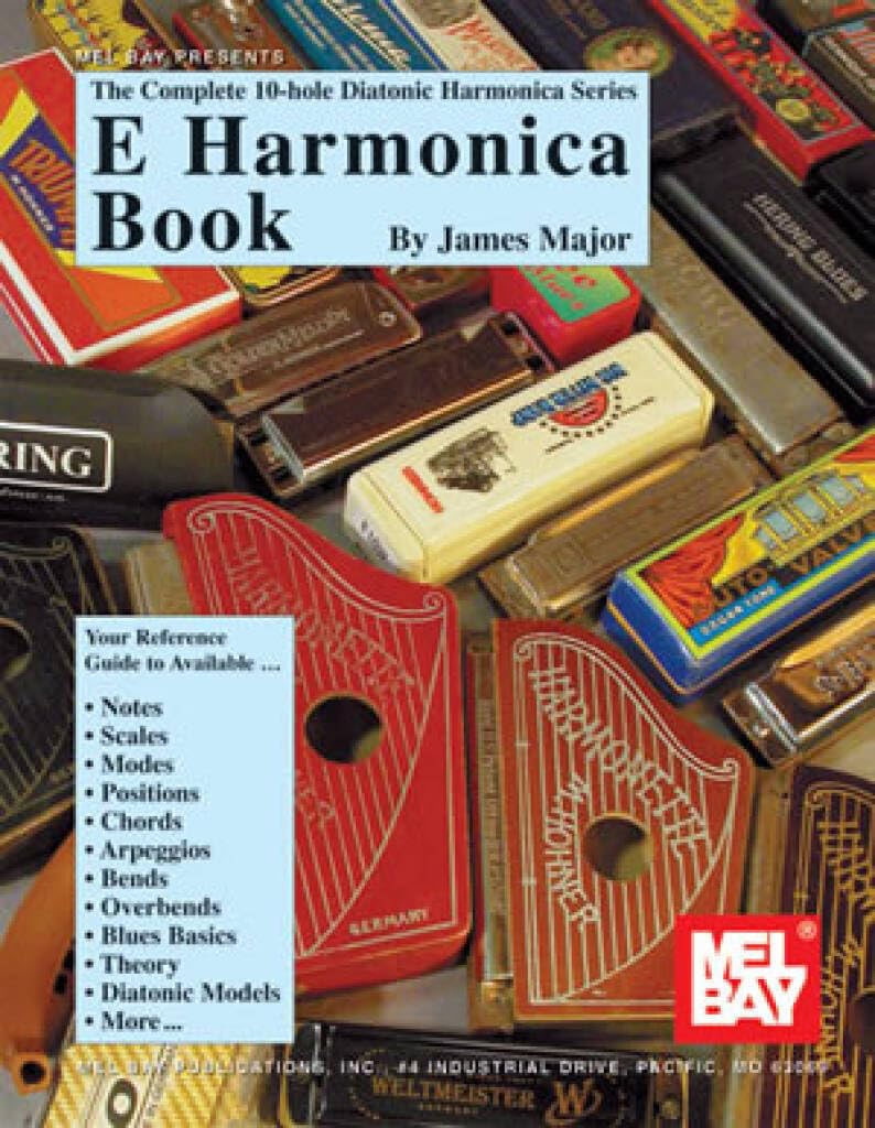 E Harmonica Book (Complete 10-hole Diatonic Harmonica Series)