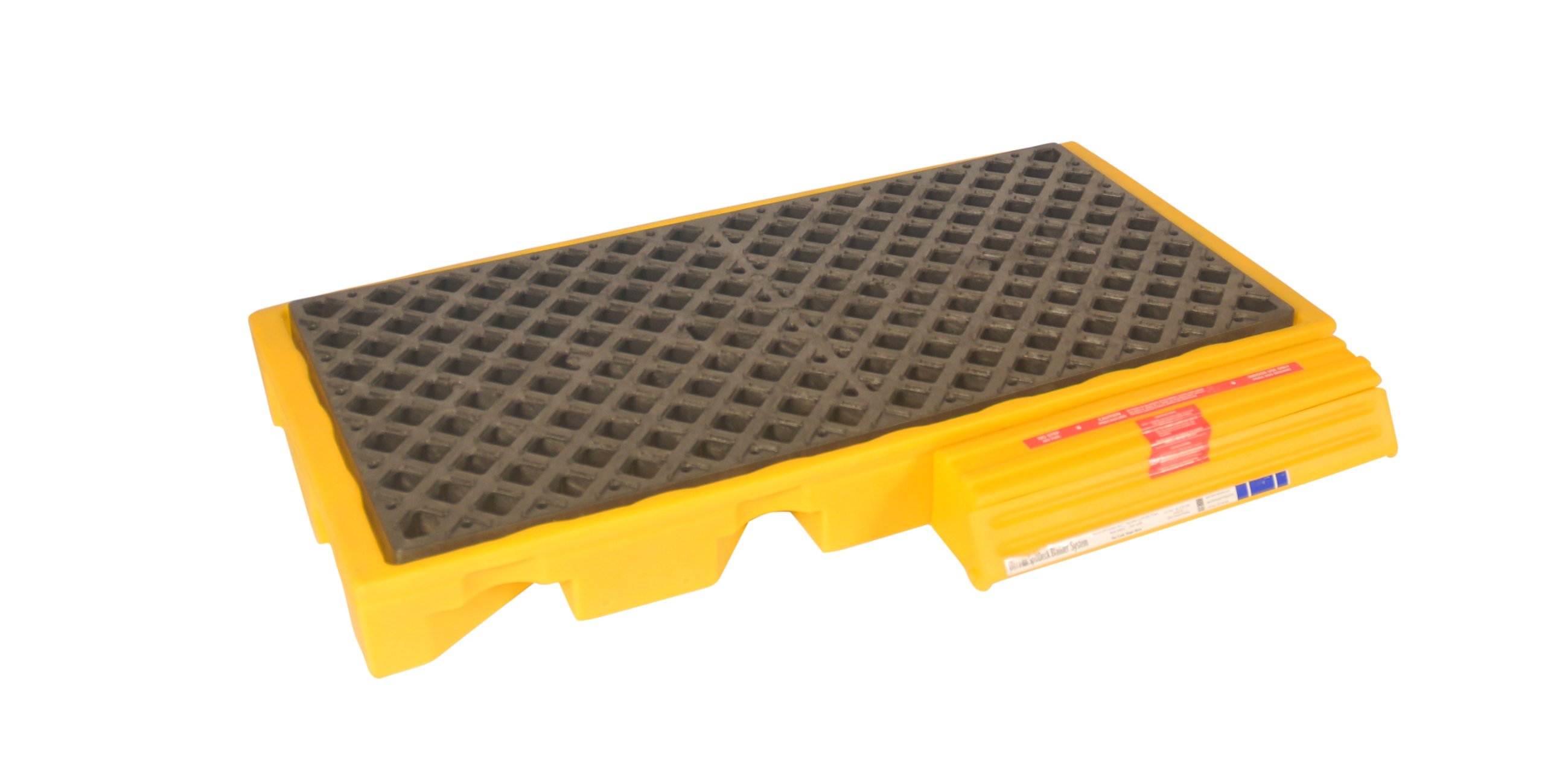 UltraTech 2329 Polyethylene Ultra Spill Deck P2 Module Bladder System, 2 Drum 3000 lbs Load Capacity,5 Year Warranty, Yellow