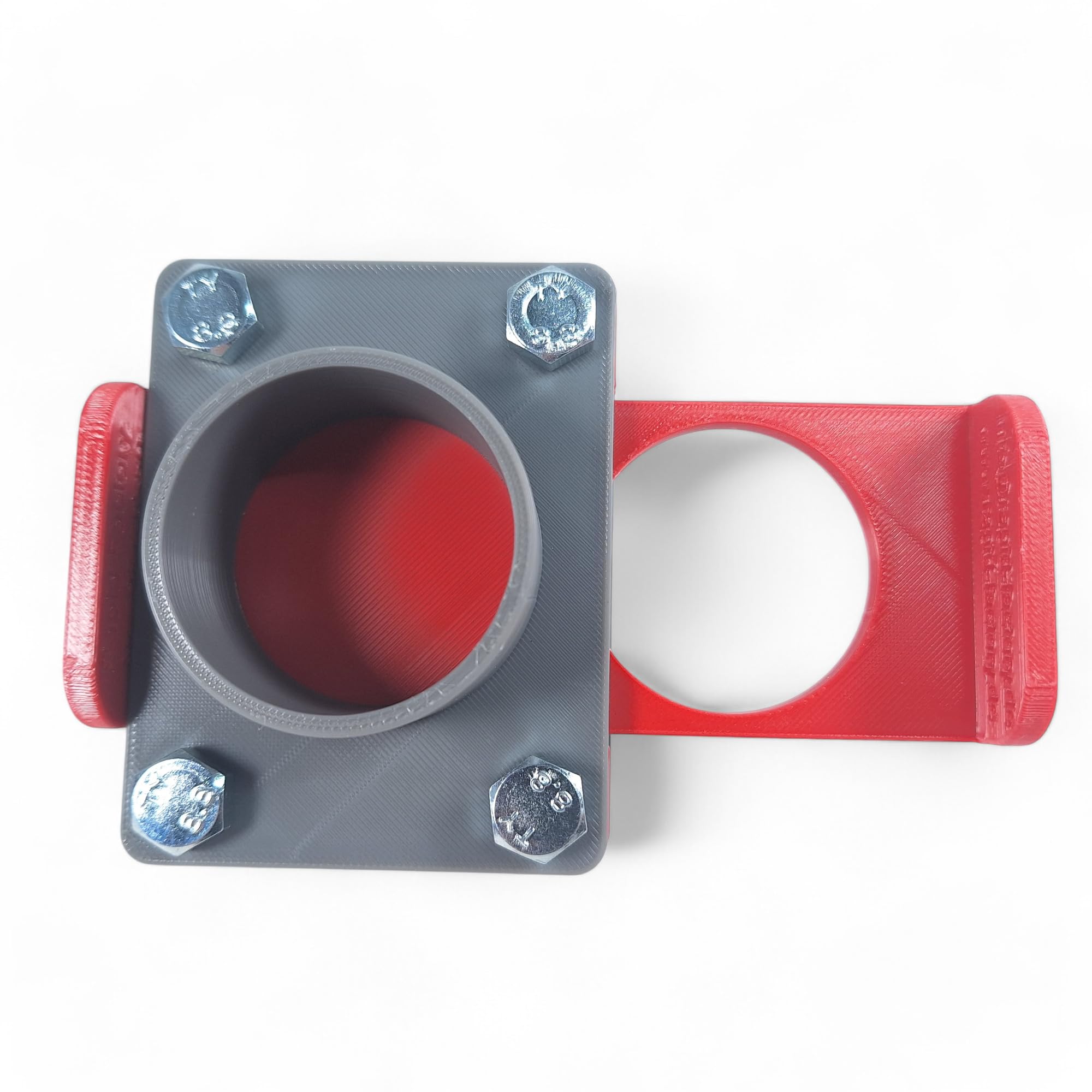 GENERISCH BlastGate DN50 Lot de 2 vannes d'arrêt pour installation d'aspiration Diamètre 50 mm En PLA robuste
