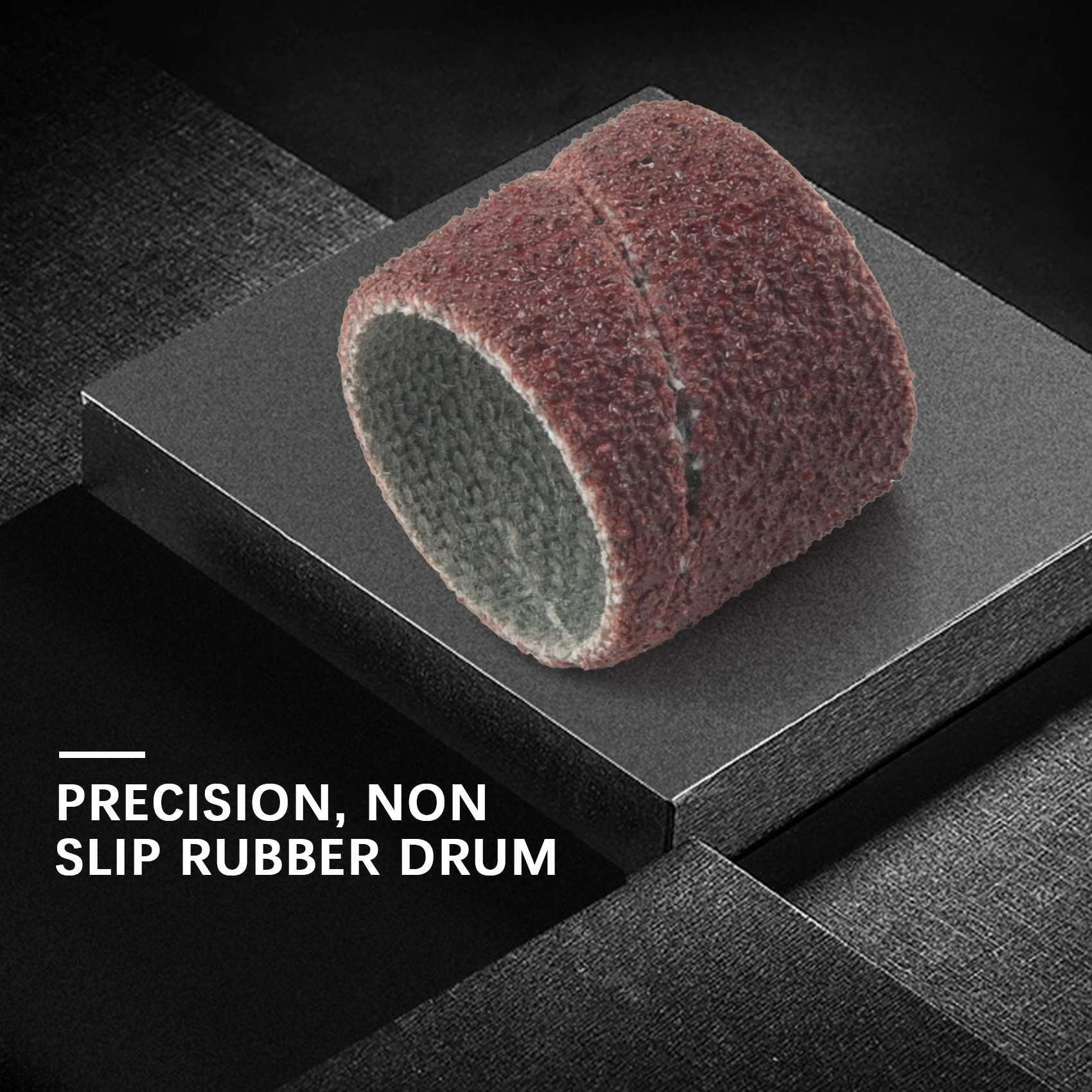 Ensemble De 132 Manchons De Ponçage Avec Boîte Gratuite Comprenant 120 Bandes De Poncage Et 12 Rouleaux De Poncage Pour Outil Rotatif Dremel 87304649