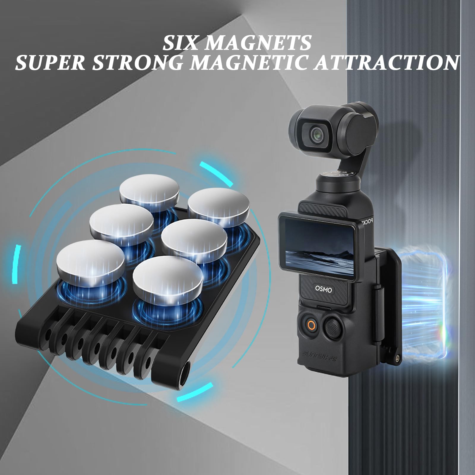 Dji Osmo Pocket Creator Combo AMAZEAR Magnetic Mount Stand