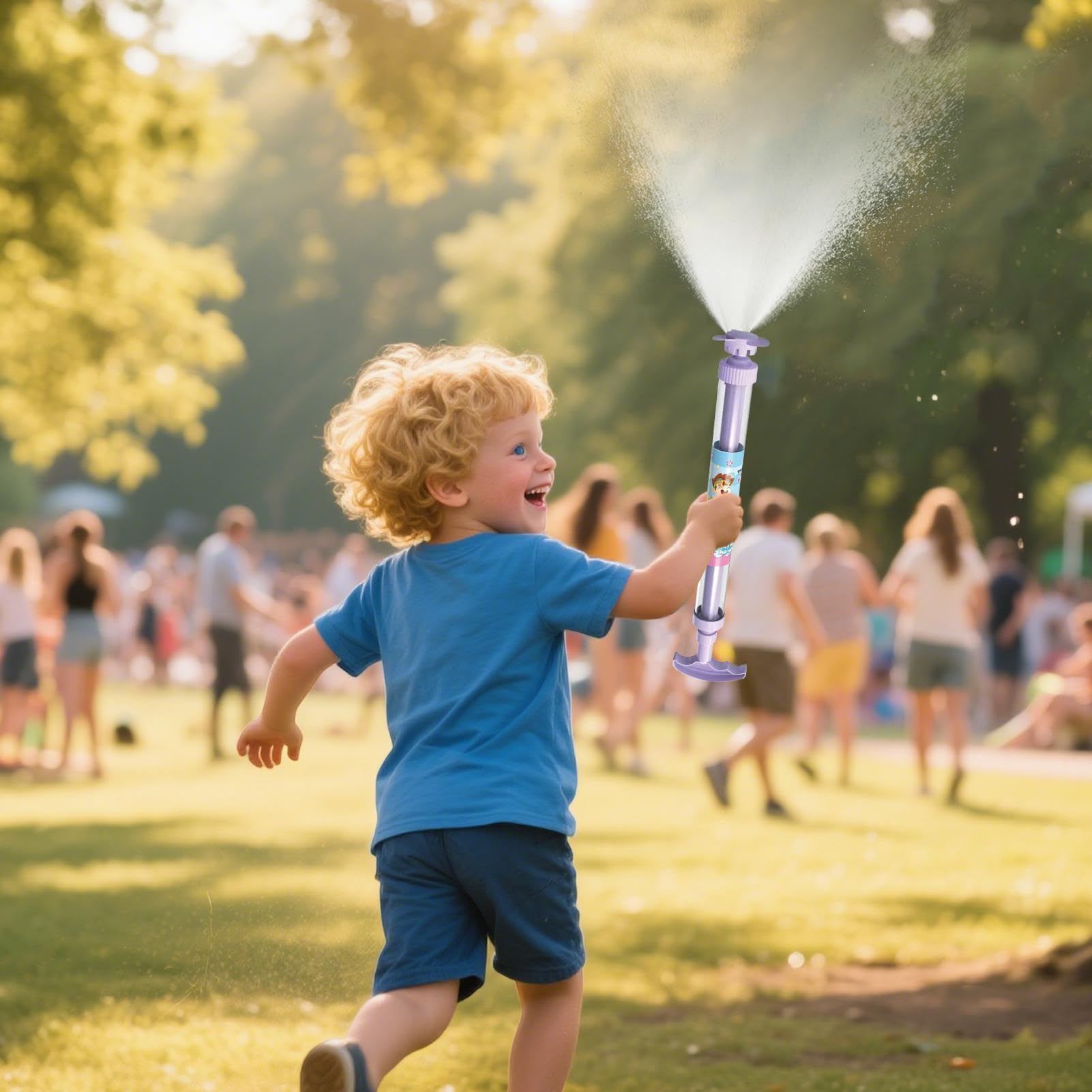 Pistola Ad Acqua Per Bambini Alta Pressione Giochi Interattivi | Spargitori D'Acqua A Effetto Fuochi D'Artificio Per Esterni Spiaggia Giardino E Feste Viaggi Vacanze