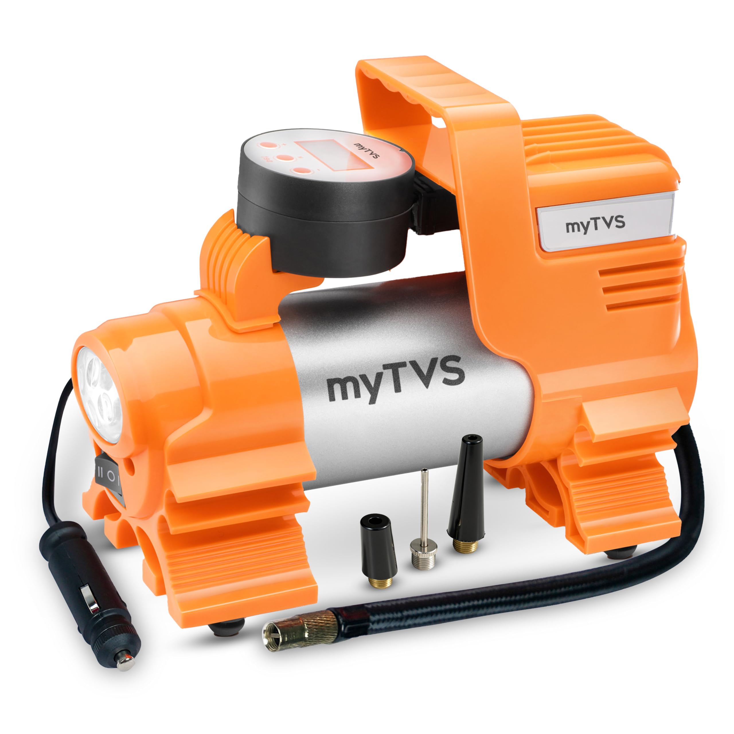 myTVS TI-86 Metallic Digital Auto Cut-Off Car Tyre Inflator
