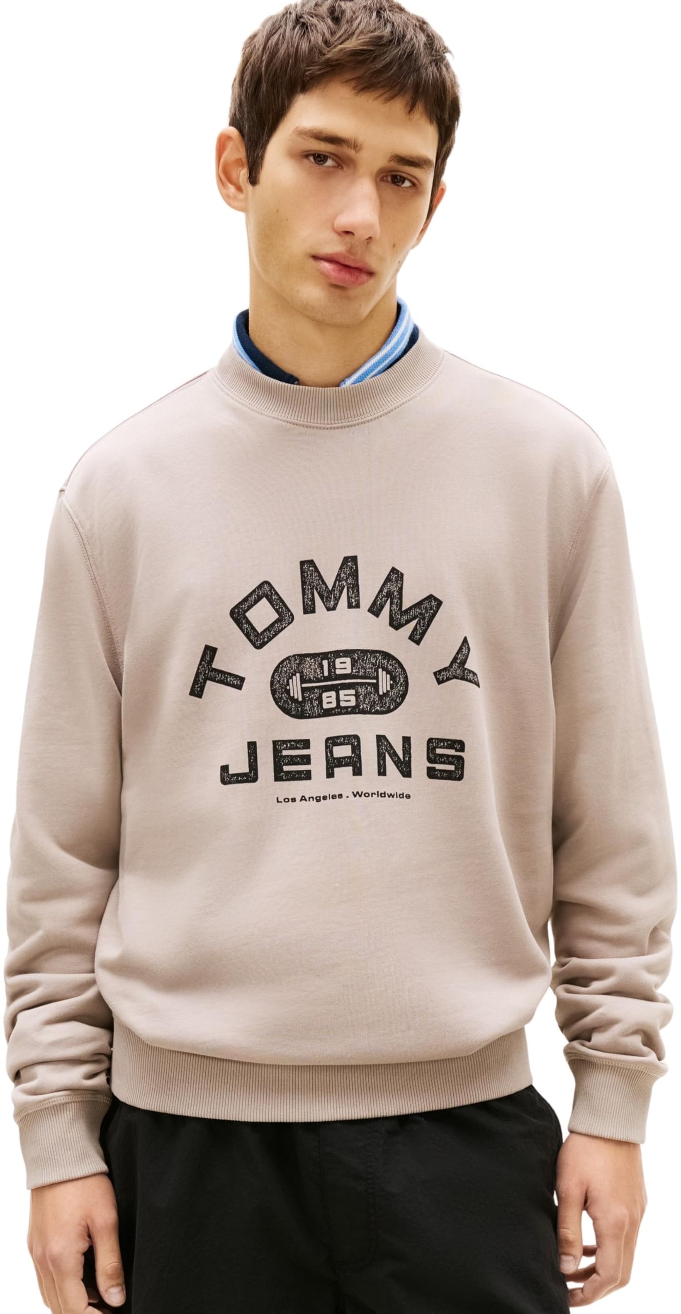 Tommy Jeans Herren TJM Reg Entry Gym Crew EXT Dm0dm22681 Pullover-Sweatshirt (1er Pack)