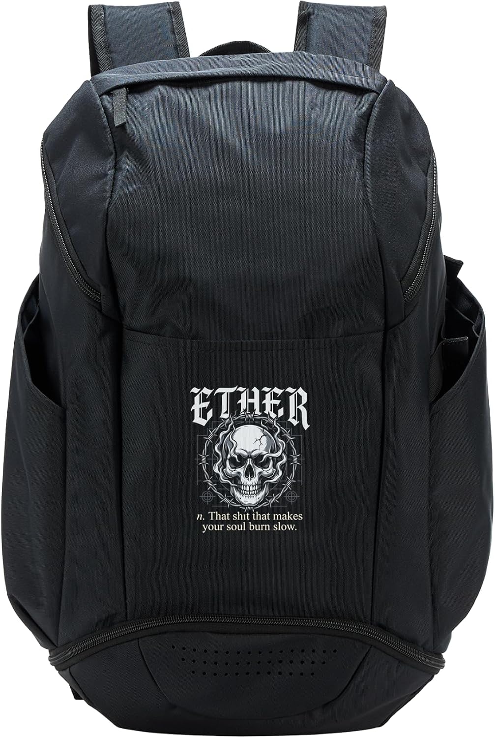 Ether Tshirt Music Rap Oldschool Hiphop Urban Streetwear Sport Backpack