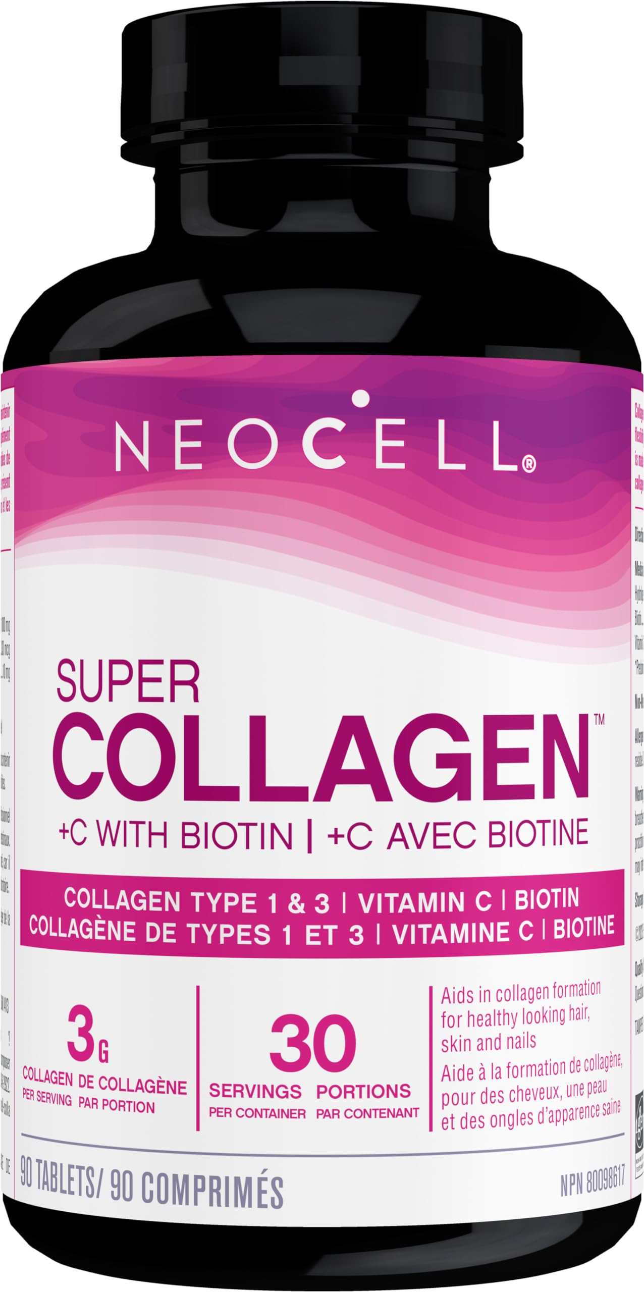 NeoCell Super Collagen +C with Biotin for Hair, Skin, Nails