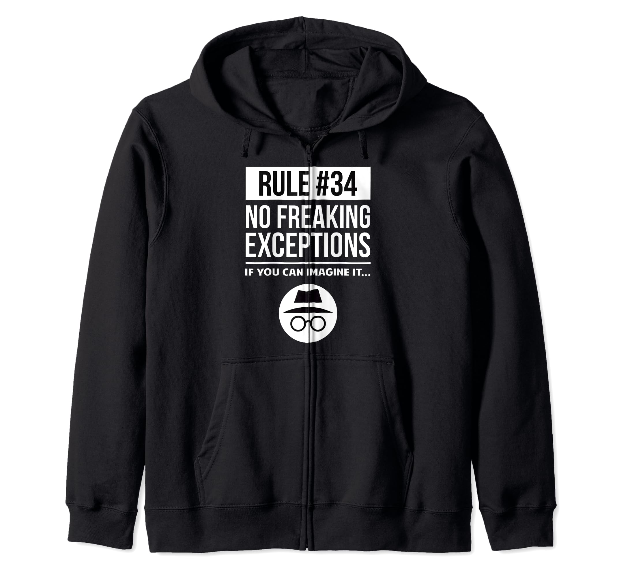 Internet Browser Rule 34 Funny Meme Zip Hoodie : Clothing, Shoes & Jewelry  - Amazon.com