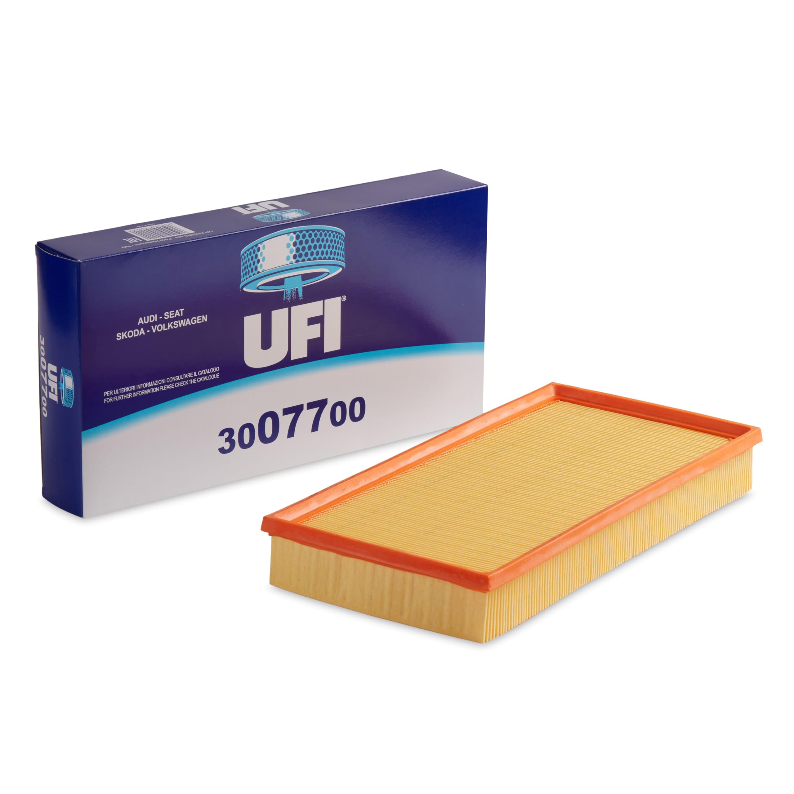 UFI Filters, Filtro Aria 27.383.00, Filtro Aria per Ricambio, Adatto ad Camion, Applicabile su Modelli di Mercedes Benz