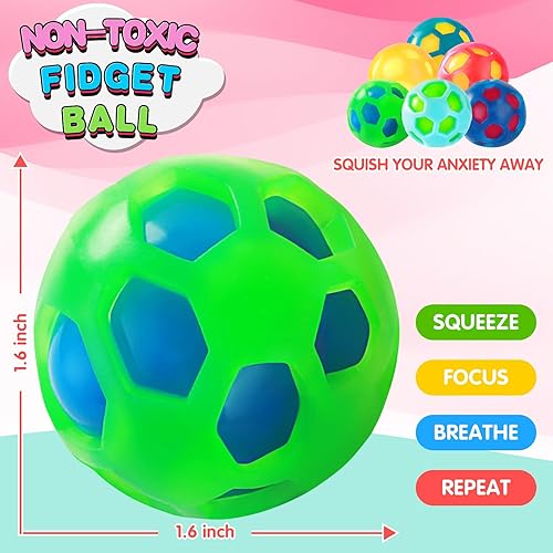 Miniatura 3 de Pelotas antiestrés para niños, juguetes para ansiedad esponjosos, apretables, elásticas, bolas antiestrés de levantamiento lento para recuerdos de