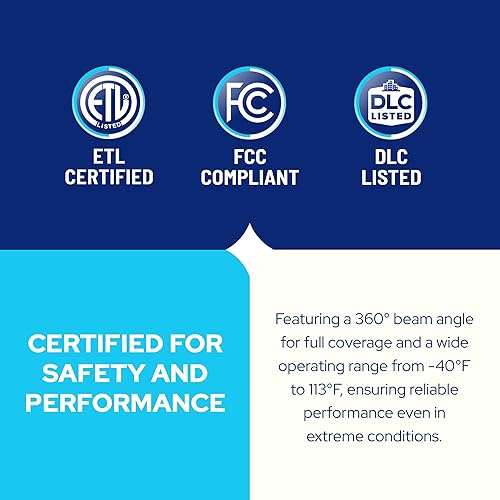 Miniatura 8 de KastLite Bombilla LED Edison estilo vintage de filamento retrofit, LED-8060E50 regulable 15W 2700LM 5000K 100W HID lámpara equivalente  E26 base