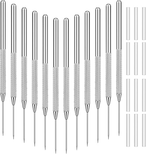 Herramientas de aguja de arcilla, herramientas de detalle de cerámica, herramientas de detalle de aguja, herramientas de modelado de arcilla (8