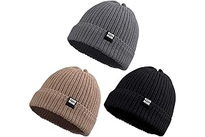 Simple Knitted Baby Beanie - Hip-Hop Style for Boys & Girls