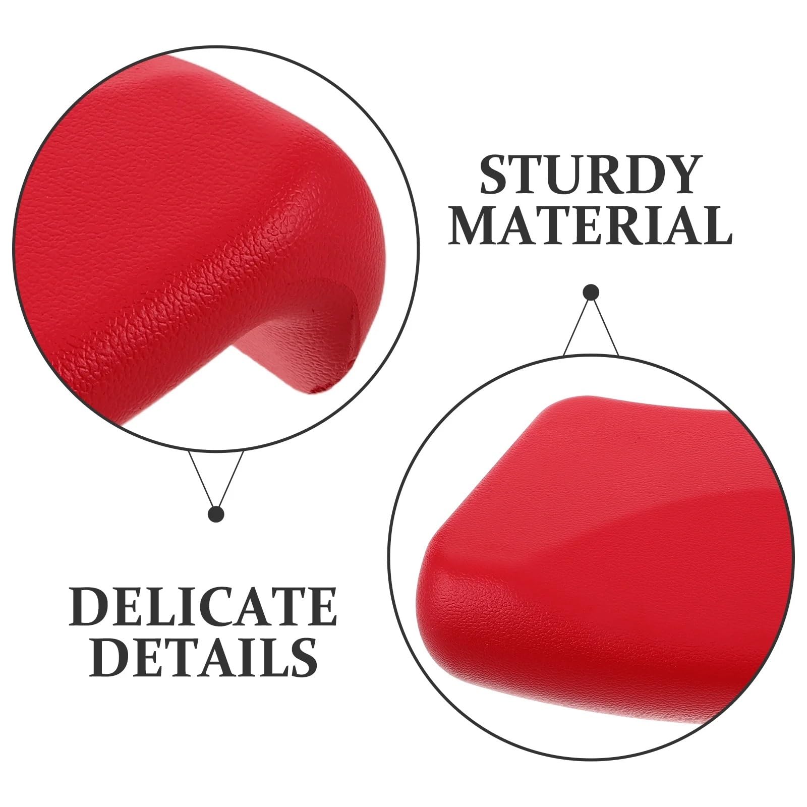 Almohada de baño Bañera Soporte for el Cuello Impermeable Cojín Antideslizante Rojo