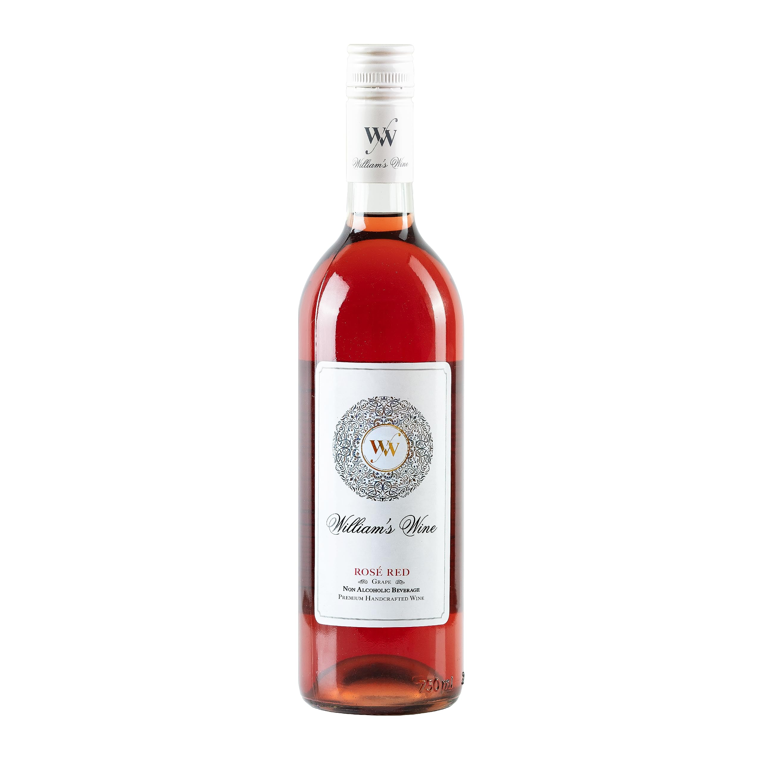 William’s Wine Non Alcoholic Rose Red (Grape) 750 ML