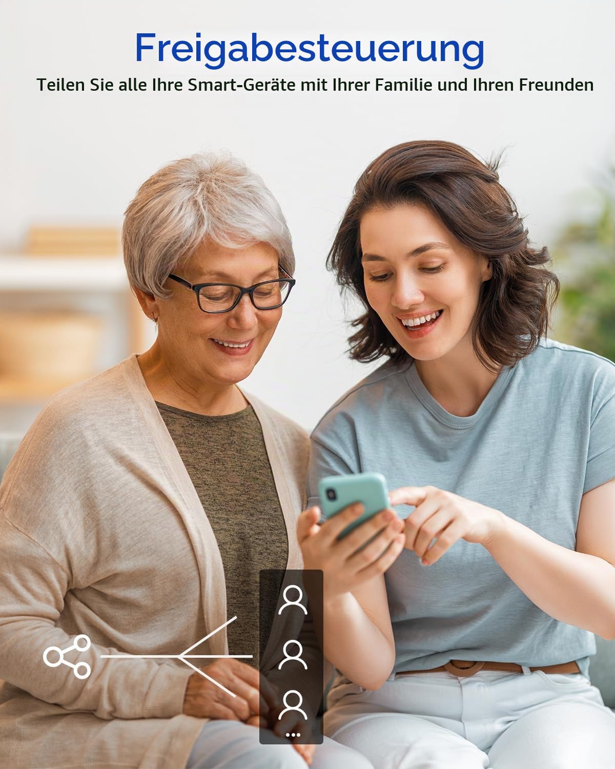 Smart Rolladenschalter,80mm 4PackWlan Rolladen Zeitschaltuhr Kompatibel mit Alexa und Google Home,Jalousieschalter Rolladensteuerung Neutralleiter Erforderlich