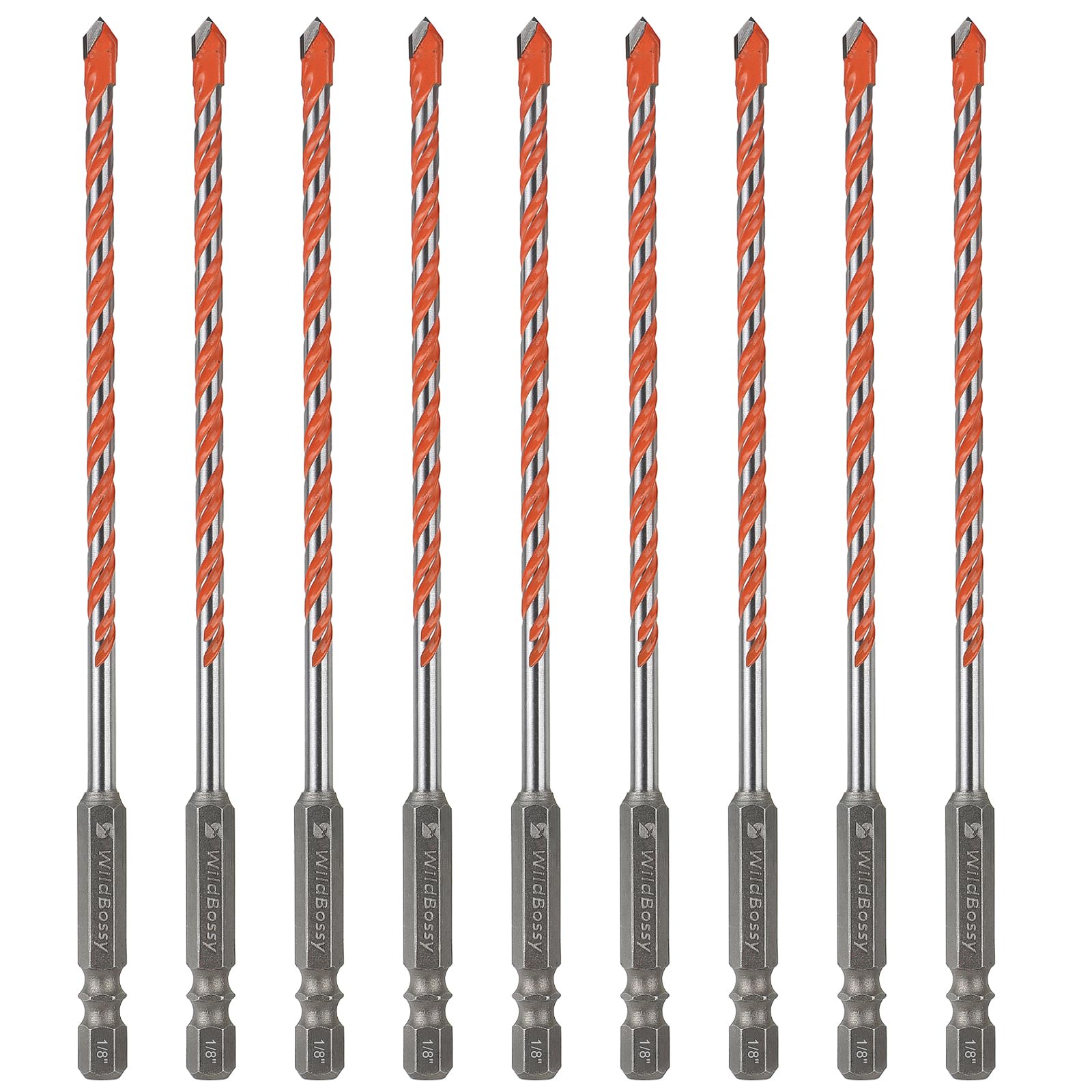 Masonry Drill Bits - 10 Piece Carbide Set -16