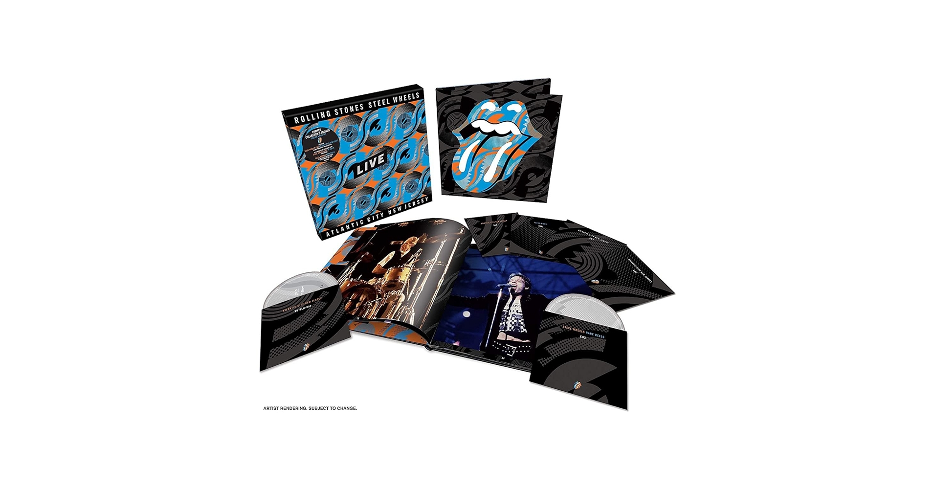 ミュージック THE ROLLING STONES STEEL WHEELS DVD The Rolling Stones - Steel Wheels Live (Live From Atlantic