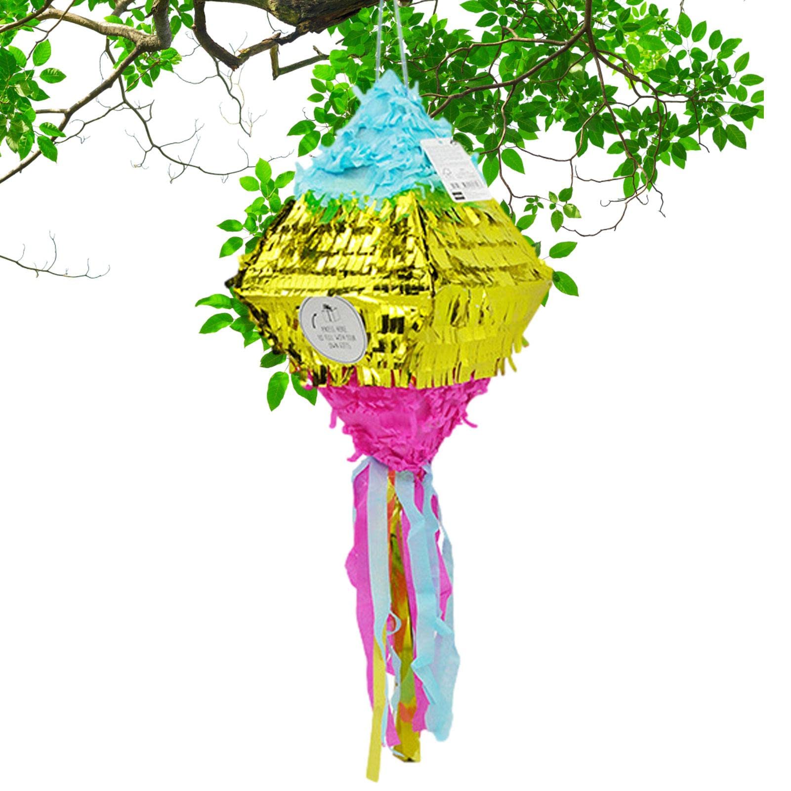 Piñata Feu De Camp Avec Bâton Et Bandeau Pour Les Yeux - Pour Garçons Et Filles - Accessoire Photo - Fournitures De Fête D'anniversaire - Accessoires Photo