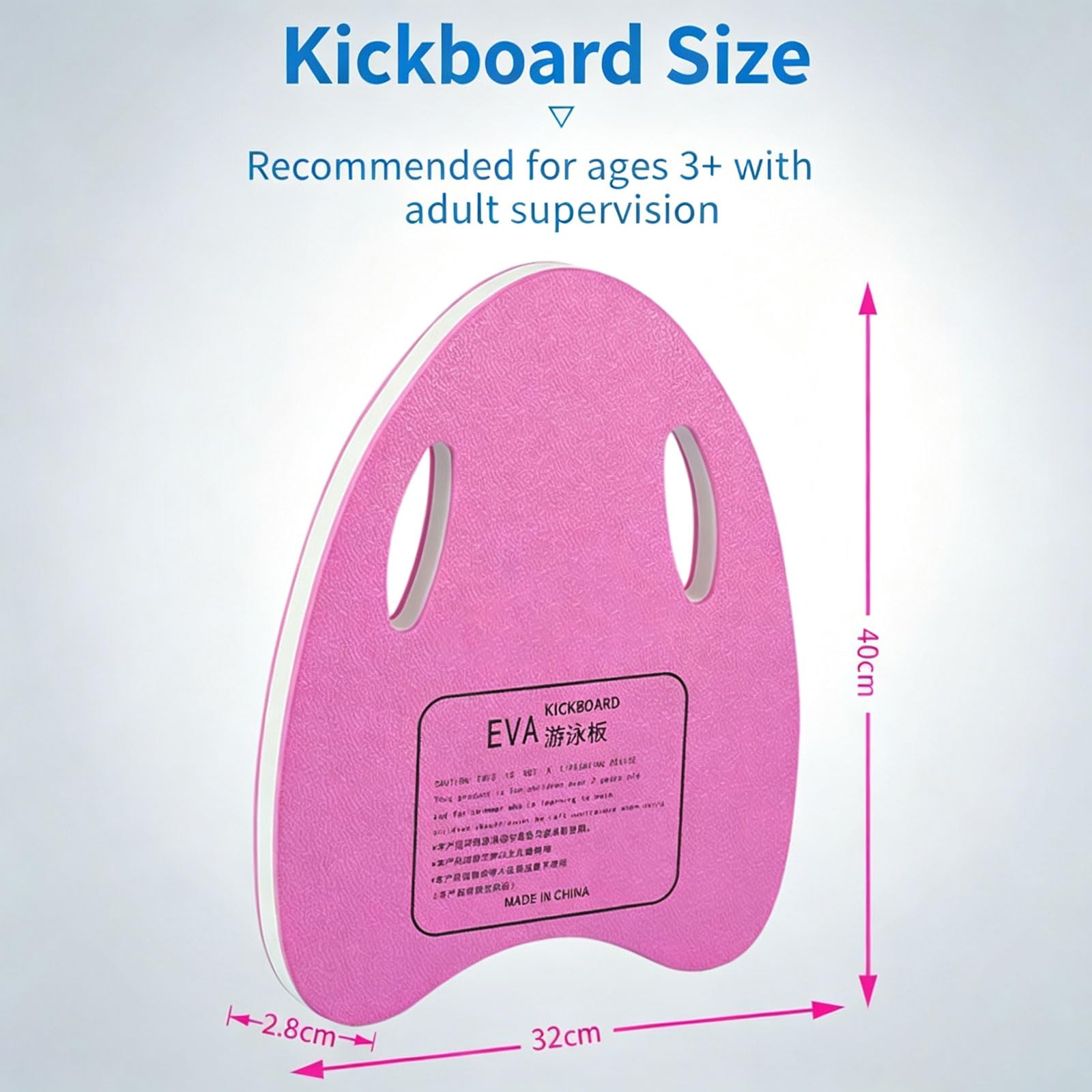 2er-Pack Schwimmen Kickboard Schwimmbrett Erwaschsene