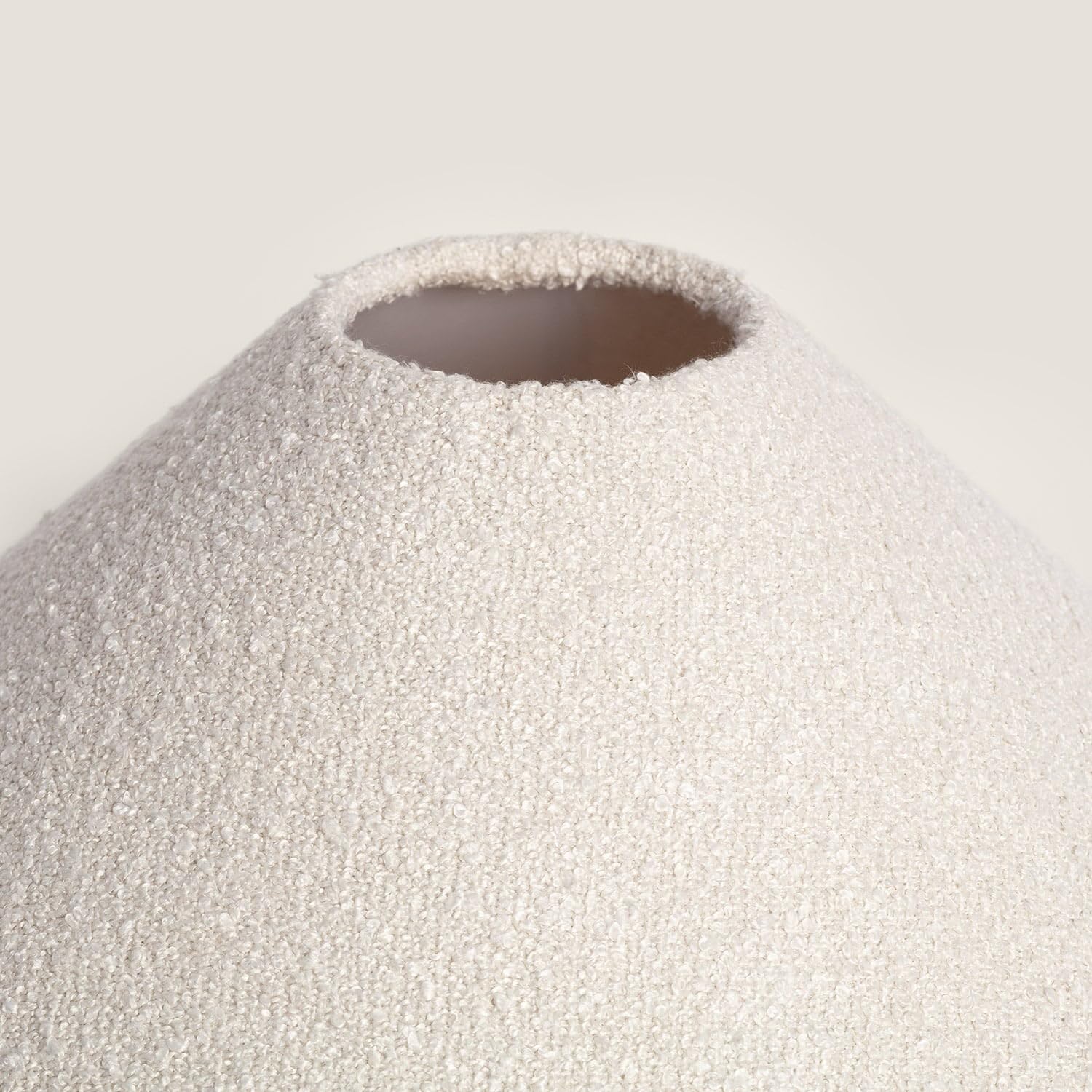 LEDKIA Lámpara de Pie Madera y Tela Lombe Blanco | CasquilloE27