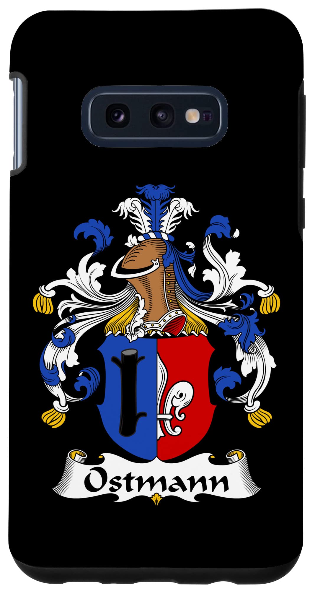Galaxy S10e Ostmann Coat of Arms - Family Crest Case