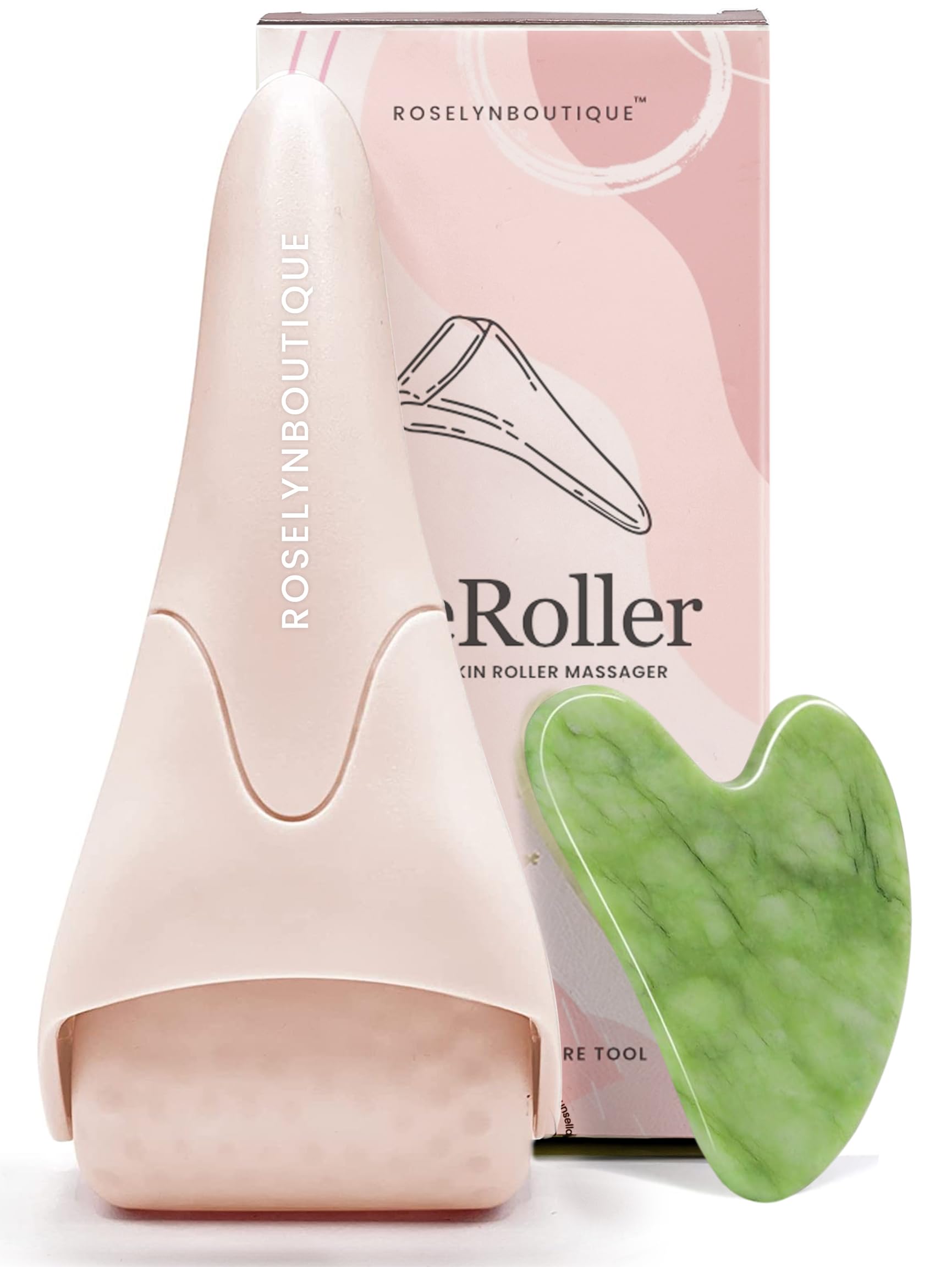Amazon.com: ROSELYNBOUTIQUE Ice Roller for Face & Gua Sha Facial