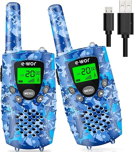 Walkie Talkies para niños juguetes para niñas de 3 a 12 años