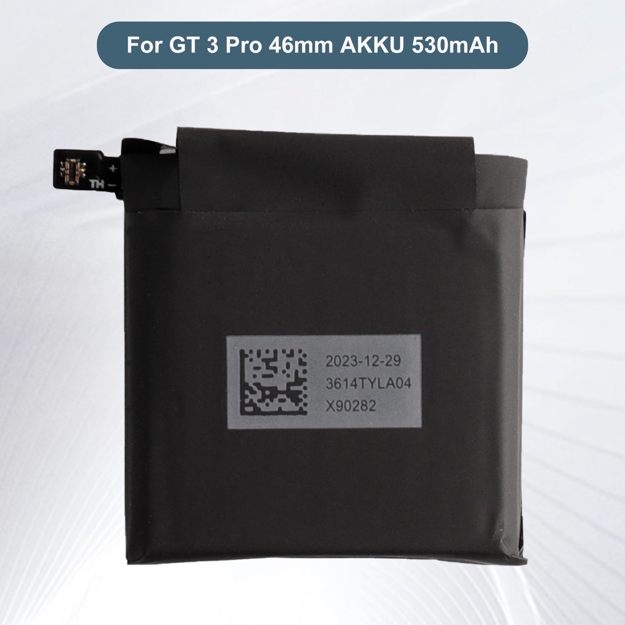 Zapasowy akumulator HB572728EFW kompatybilny z Huawei GT 3 Pro 46 mm, akumulator 530 mAh z narzędziami