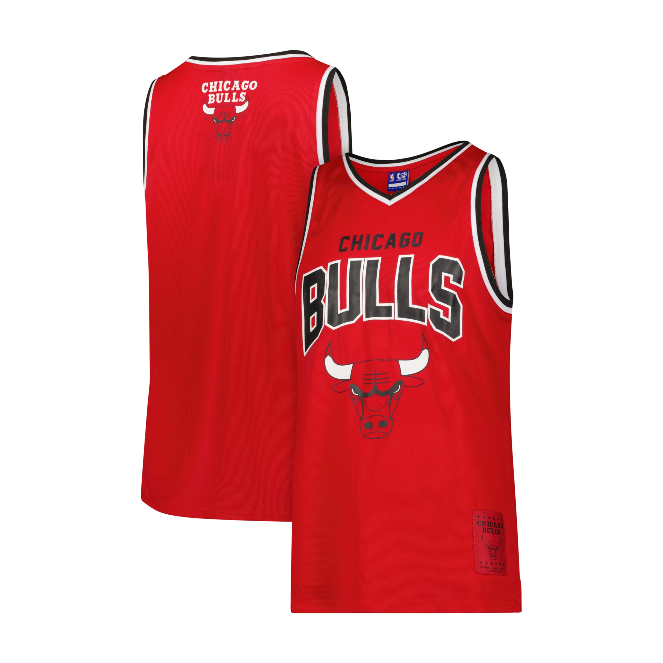 Ultra Game Men's NBA Official Super Soft Sleeveless Tank Top Muscle T-Shirt - Team Color
