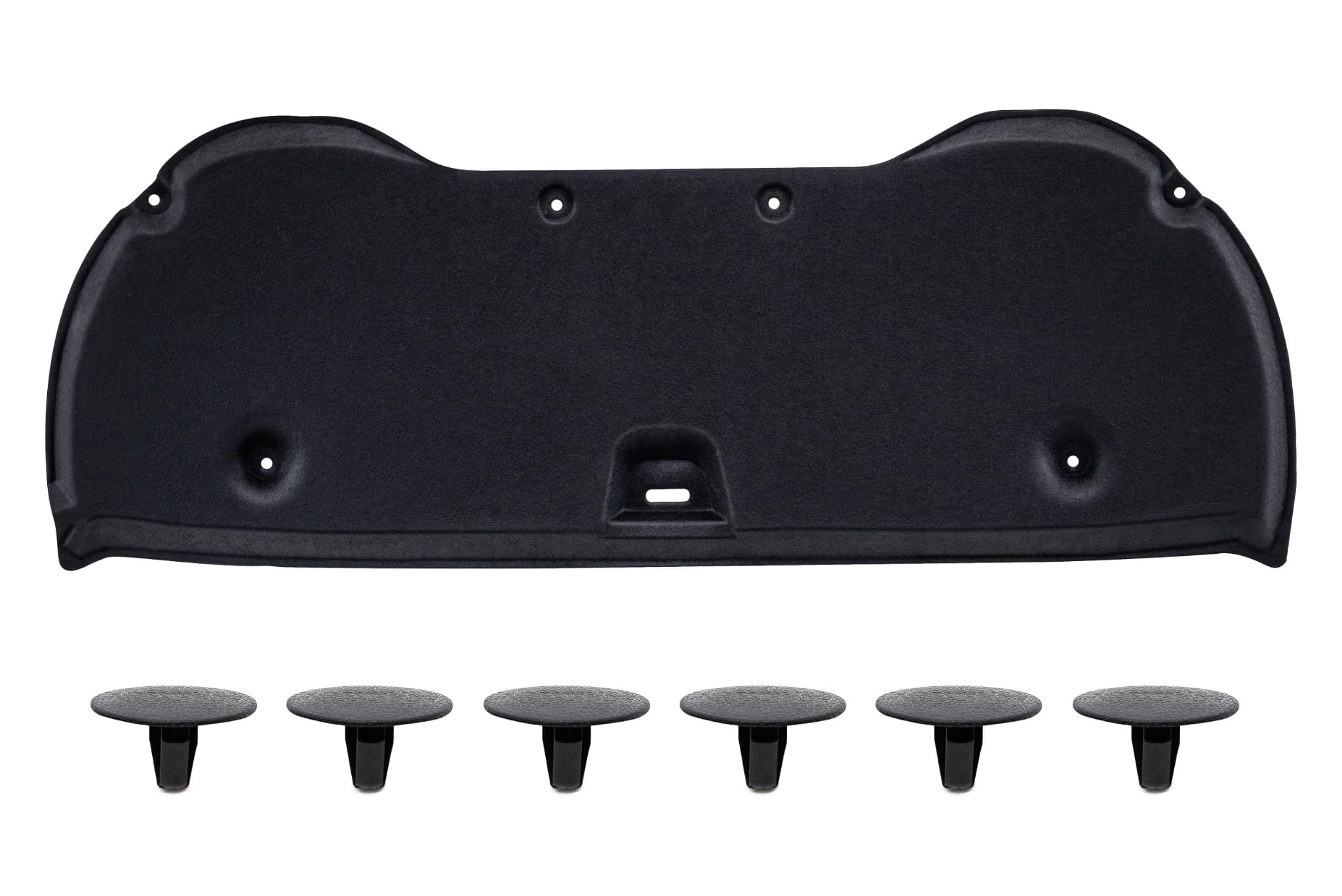 GEPCO Dämmmatte Motorhaube Motorhaubendämmung Motorraumdämmung mit Clips kompatibel mit TOYOTA AVENSIS III T27 2008-2015 SEDAN, KOMBI vor dem zweiten Facelift 5334105040