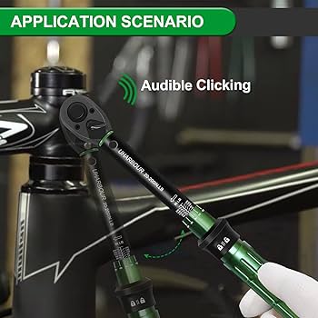 ★ri★ Uharbour Torque Wrench 1/4 Drive, 1/4 Torque Wrench 20-200