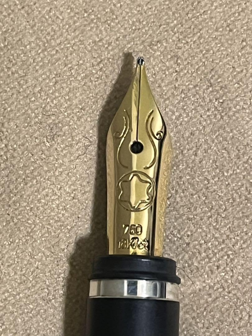 モンブラン ノブレス シルバー 万年筆 F 細字