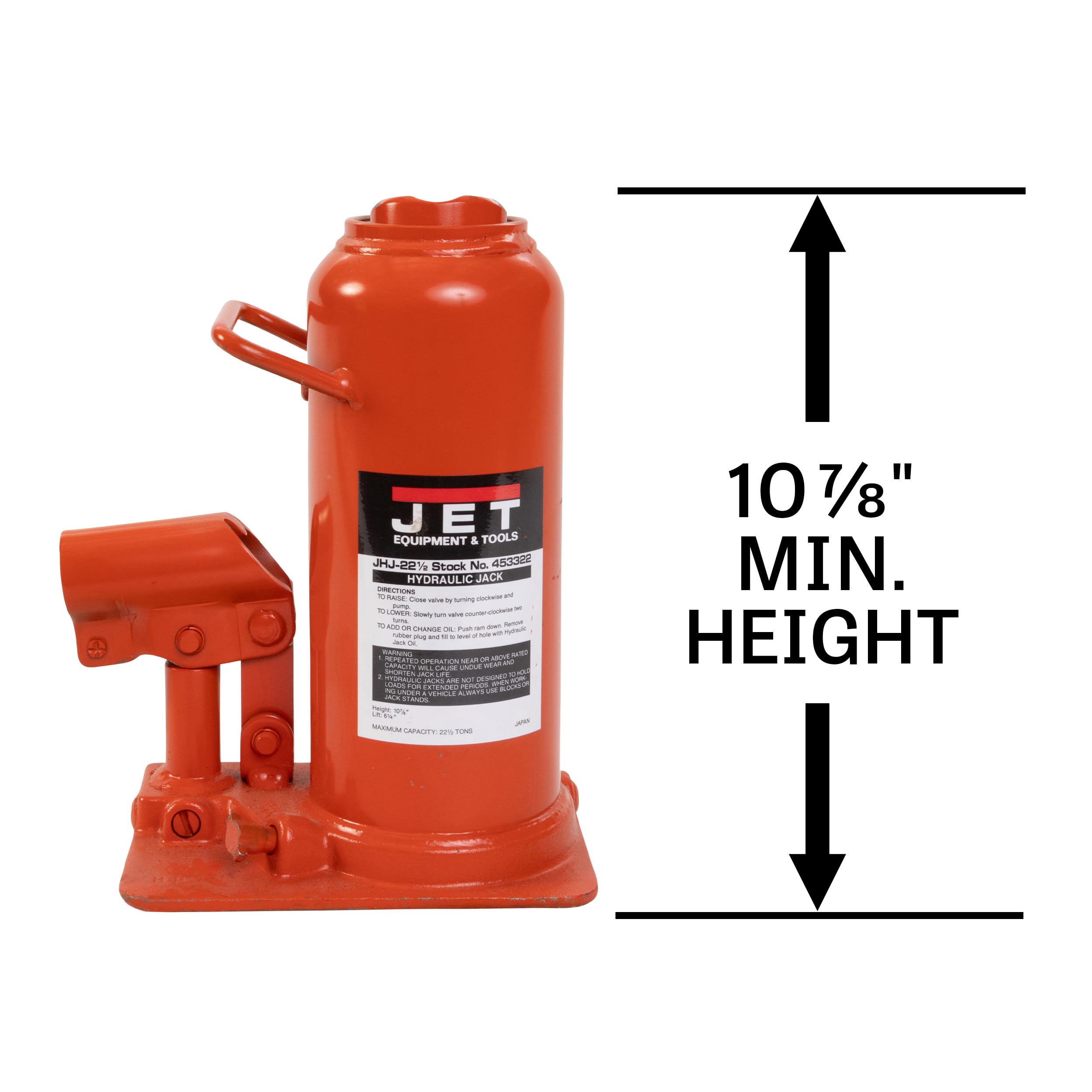 ジャンクジャーナルD-101 Amazon.com: Jet 22.5-Ton Hydraulic Bottle Jack w/Handle (JHJ-22-1