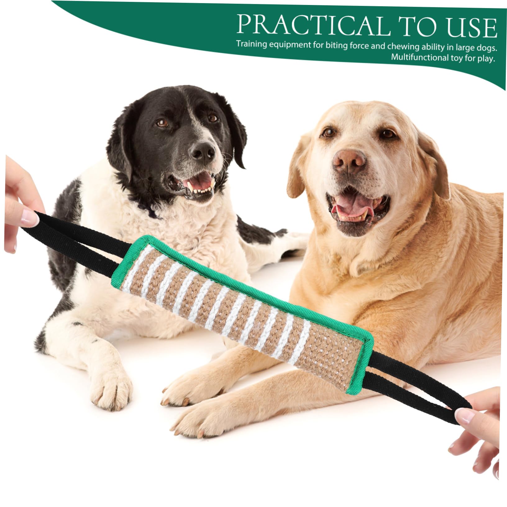 Toddmomy 3piezas Almohada De Entrenamiento para Perros Juguete Interactivo Resistente para Morder Adecuada para Perros Fabricada Yute para Hábitos De Masticación