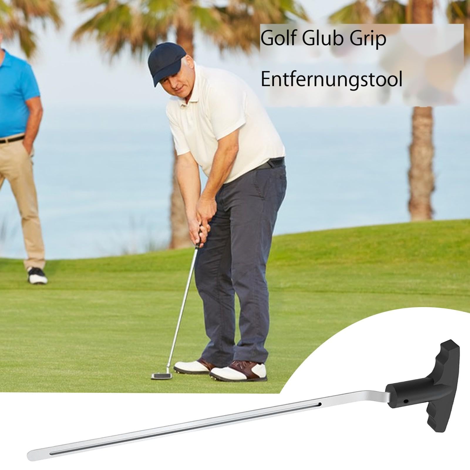 Strumento di rimozione della Maniglia, Manico da Golf – rimozione del Manico a V | Rimuovere Il Saver Grip da 15