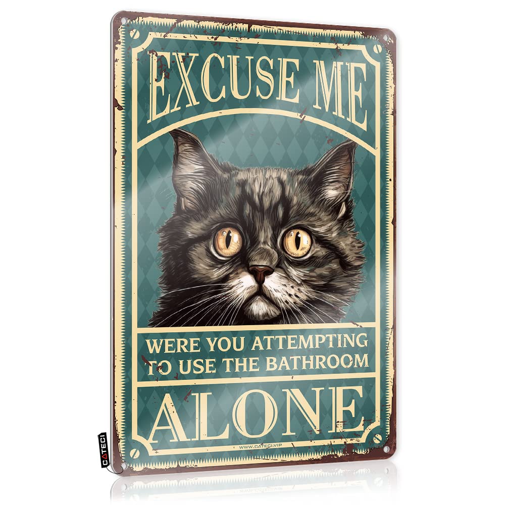 Mwfkkaddb Men's Colour Tin Sign Decor Excuse Me Bath Wall Decor Tin Sign Cottagecore Decorvintage For Bedroomposters For Room Aesthetic Sewing Patterns Tin Signs For Bar Man Cabe Decor(30X40cm)
