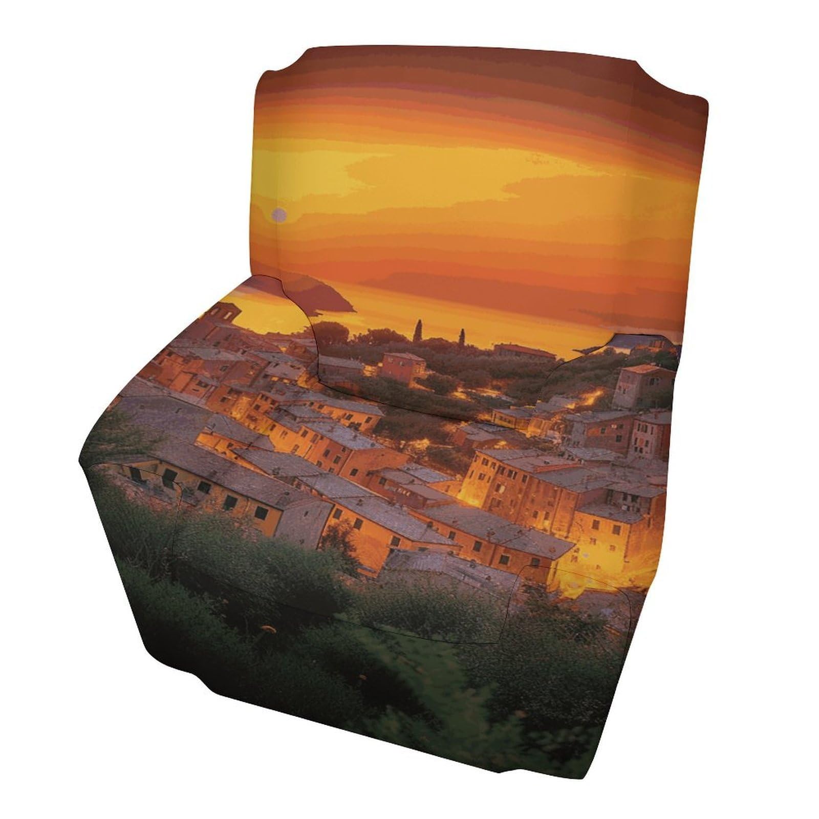 Fekiloot Style Italian Sunset Couch Cover Sofa Cover Sofa Slipcover