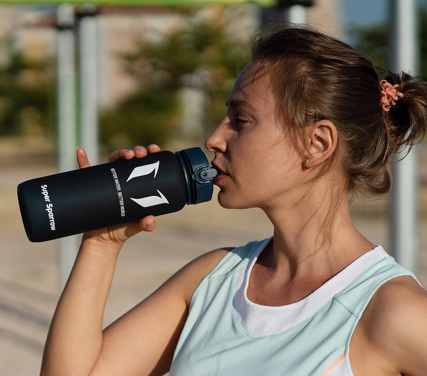 Super Sparrow Borraccia Sportiva & Bottiglia Bambini Senza Perdite - 350ml/500ml/750ml/1L/1.5L - Senza BPA