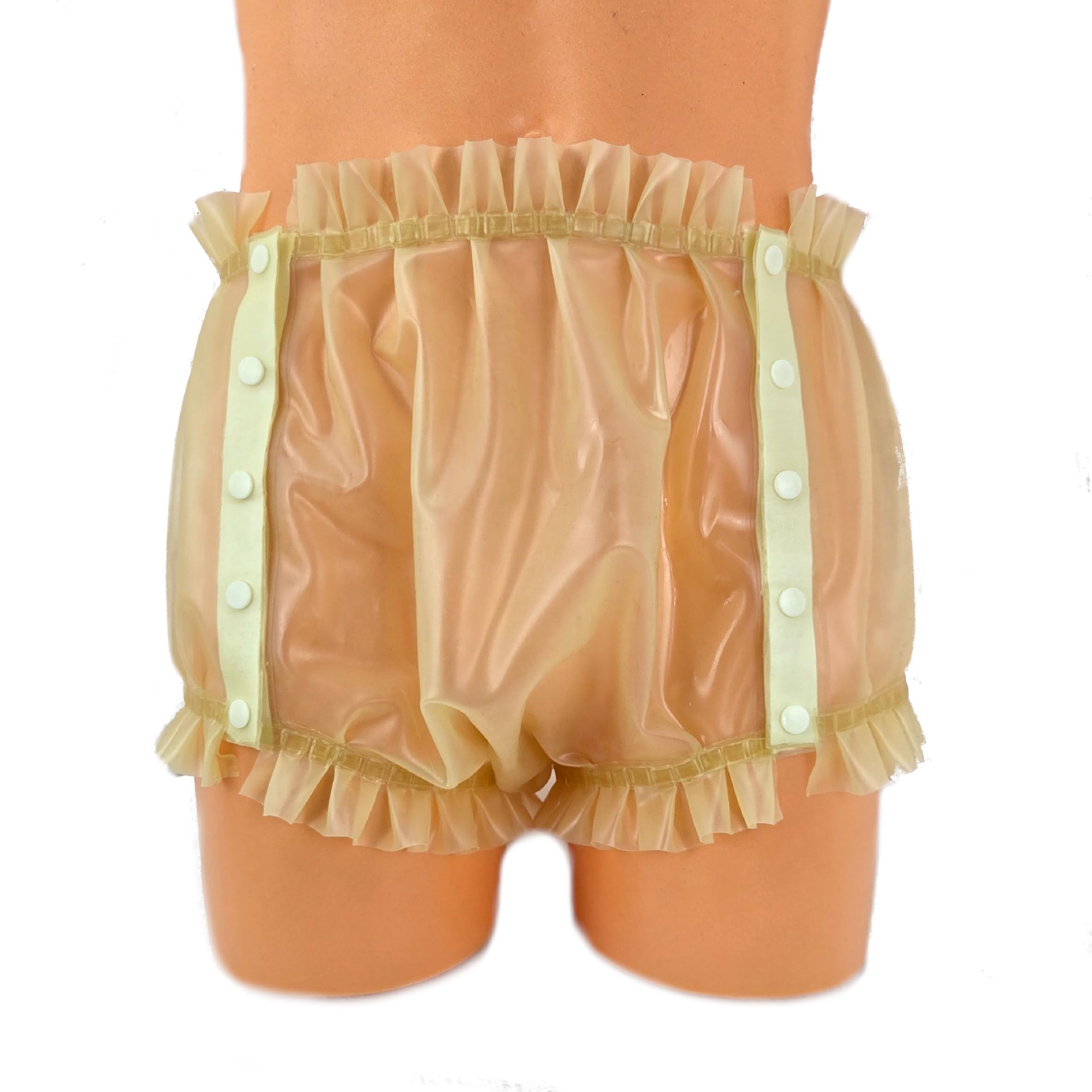 Latex Windelhose mit Knöpfen Size:S