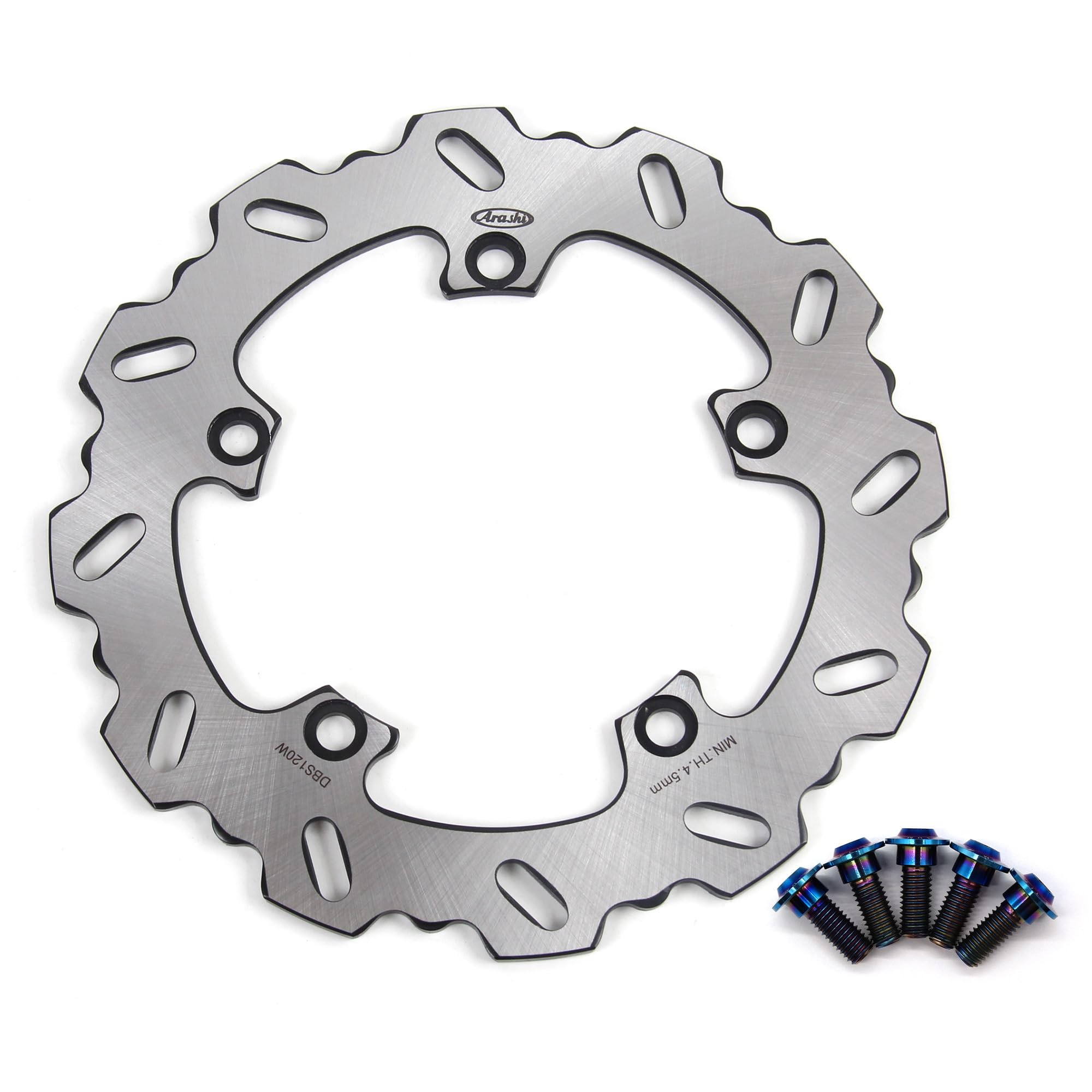 Amazon | Arashi リアブレーキディスクローター マウントボルト付き