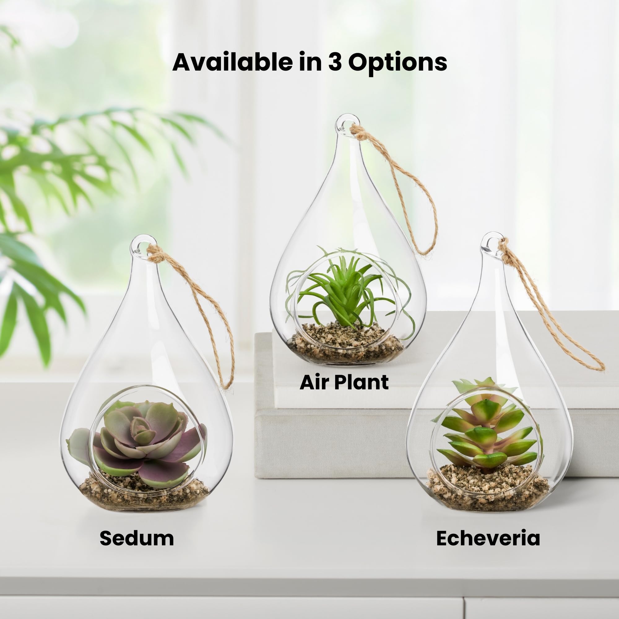 indoor ceramic plant pots Wall Mounted Black Ceramic Plant Containers, Vertical Hanging Flower Vases, Set of 4