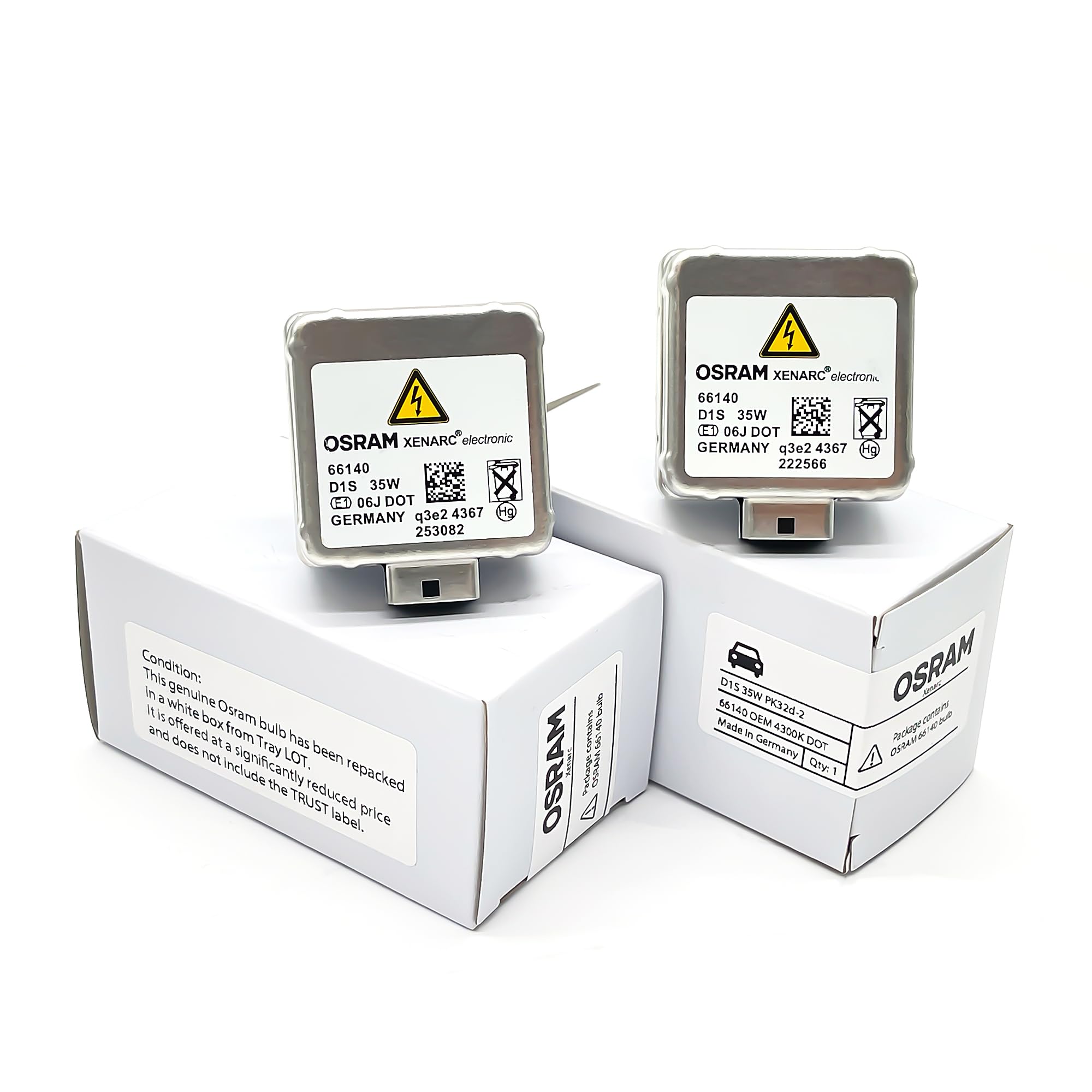 Amazon.com: D1S - OSRAM XENARC OEM 4300K HID/XENON Headlight bulbs