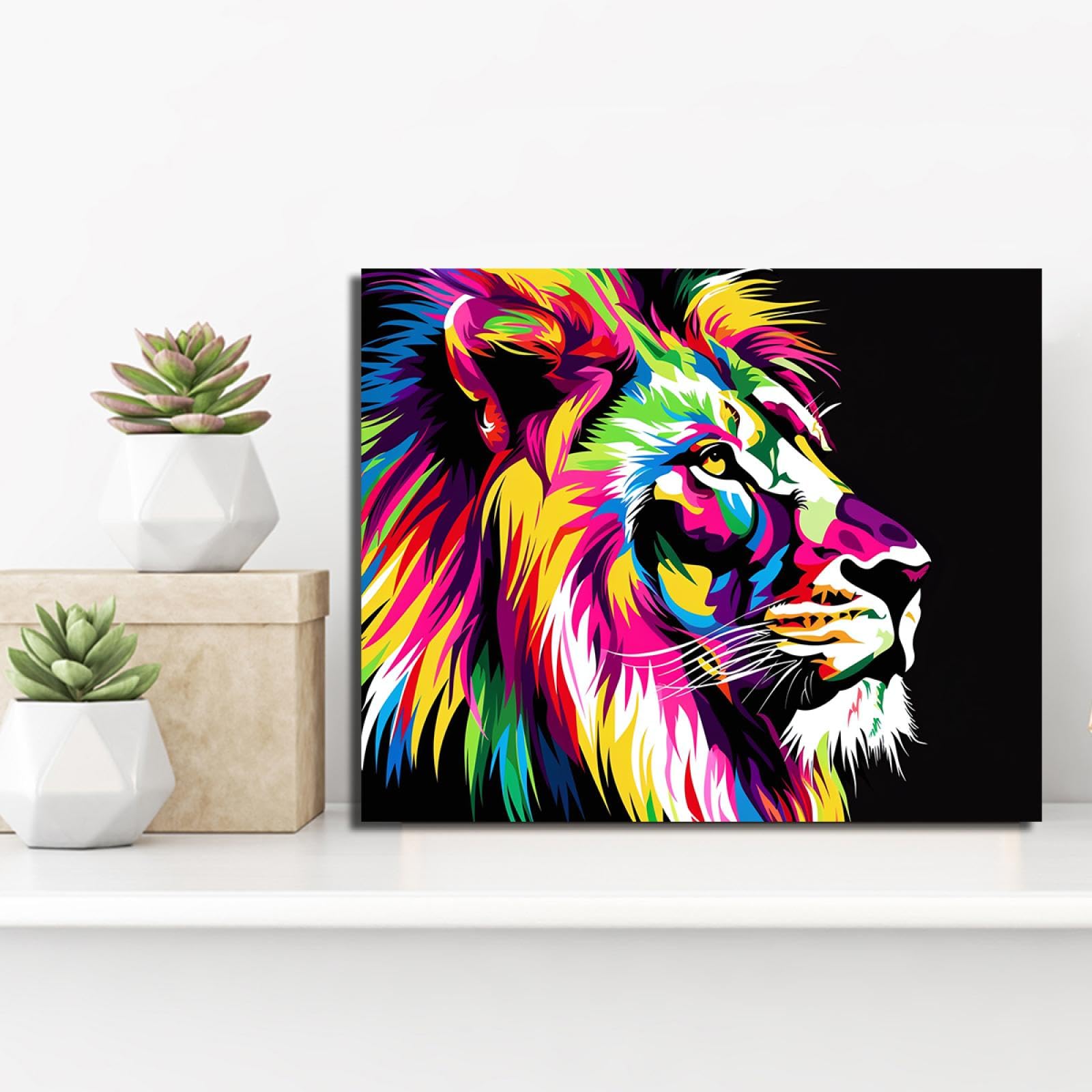 Amazon.com: LAIZIHOME Colorful Street Graffiti Artwork Pictures