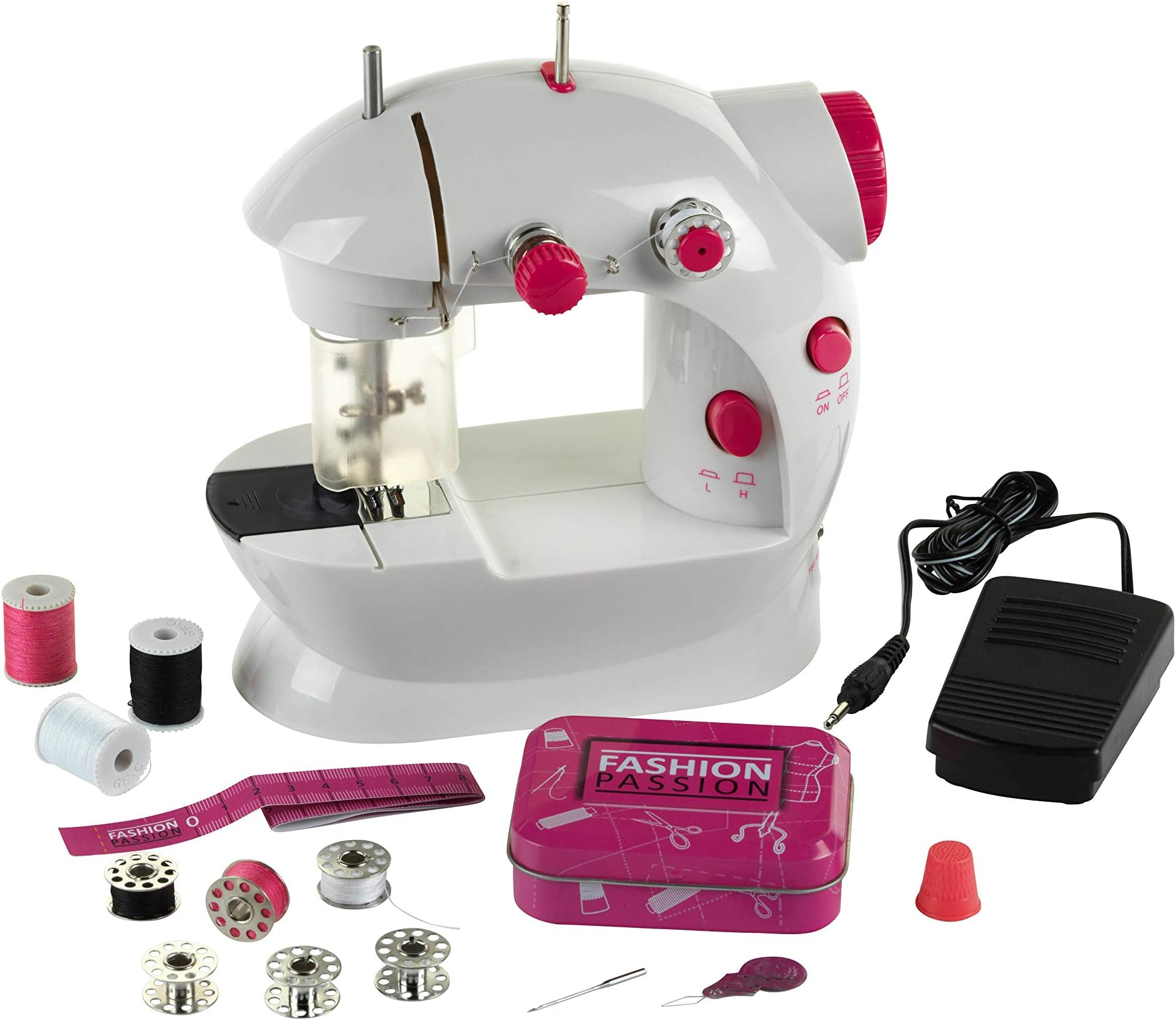 Theo Klein Fassion Passion Children's Sewing Machine Toy, Multicolour, 7901