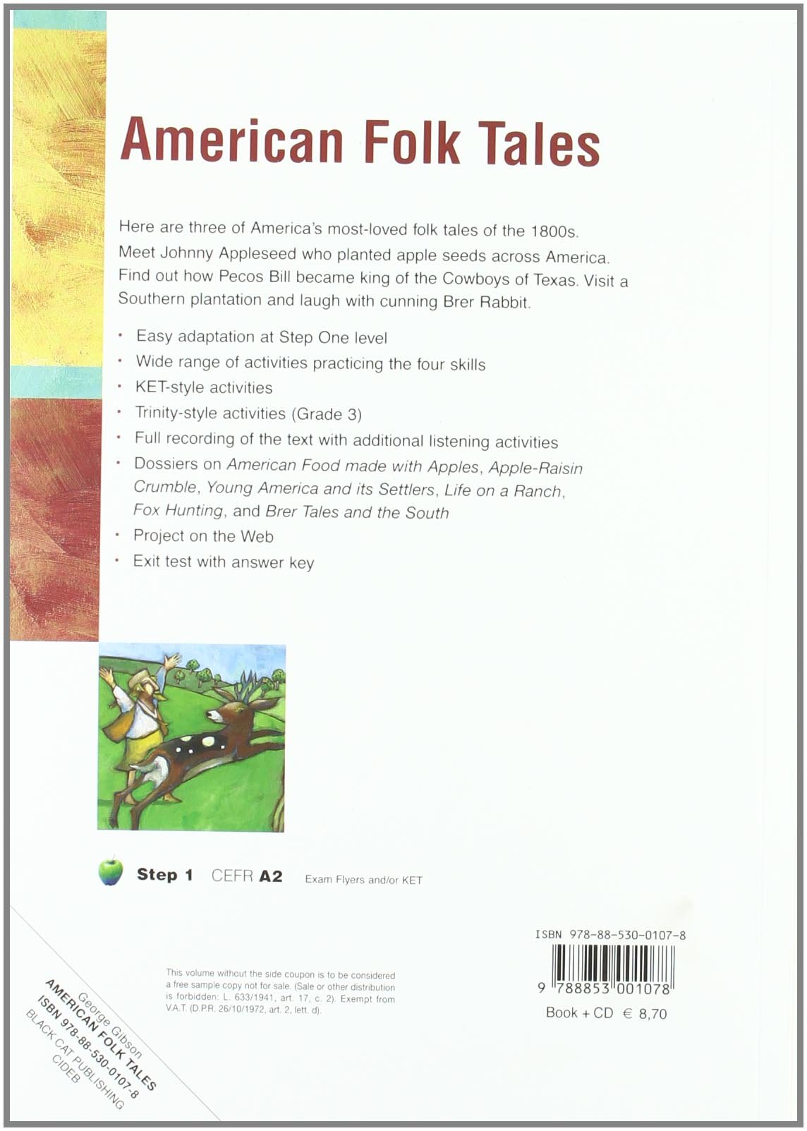 American Folk Tales: American Folk Tales + audio CD (Green Apple)