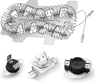 Dryer Heating Element for Samsung，DC47-00019A Heating Element for Samsung Dryer,dv42h3000ew/a3 dv42h5000ew/a3 Dryer Parts, Including DC96-00887A, DC47-00016A, DC47-00018A